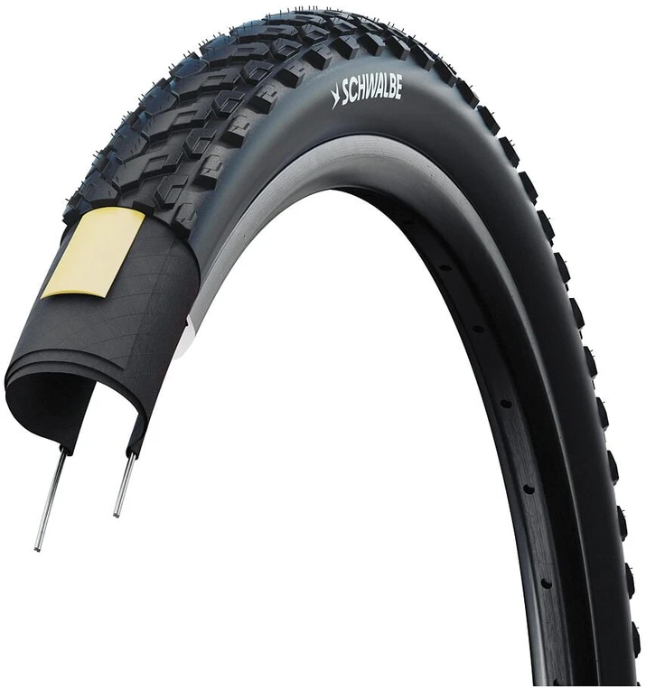 „Schwalbe Motion Land Cruiser“ 26x2.0 žalia „KevlarGuard“ padanga