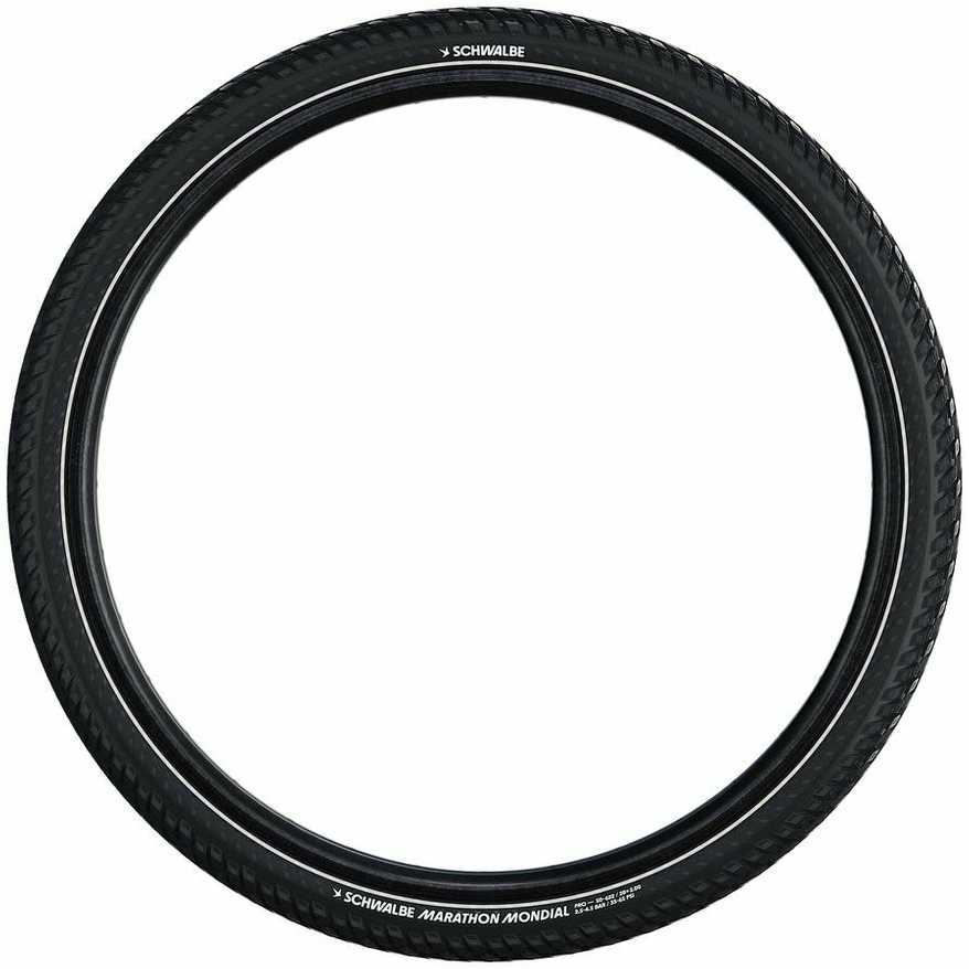 Schwalbe Marathon Mondial 29x2.25 Addix Performance DoubleDefense su atspindinčia juosta