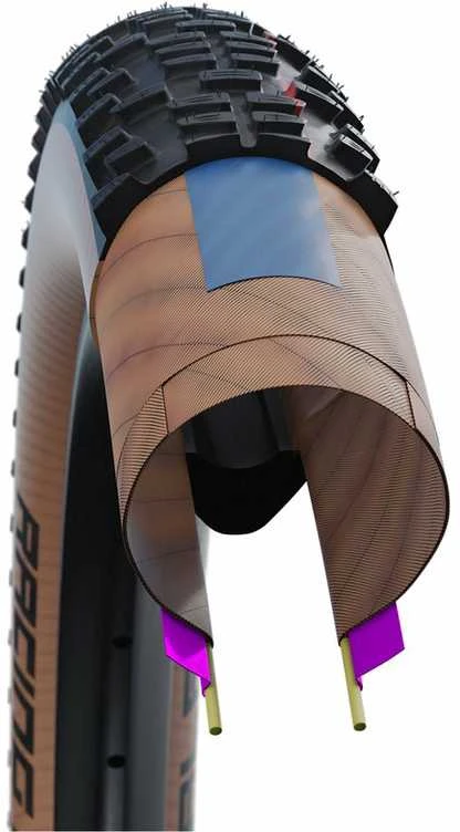 Dviratis 29" Schwalbe Racing Ralph HS 490 Evo Fold TLE 57-622 / 29x2.25 Super Ground Addix Speed