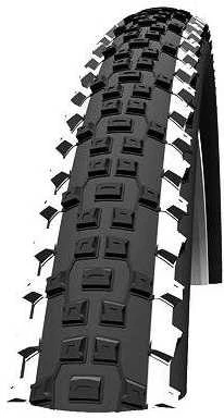 Dviratis 26" Schwalbe Rapid Rob HS 425 Active Wired 57-559 / 26x2.25 Baltas Stripes