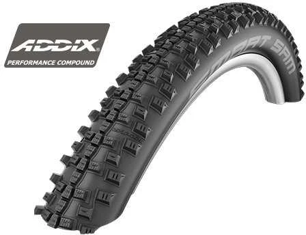Padanga 26" Schwalbe Smart Sam HS 476 Perf Wired 57-559 / 26x2.25 Addix
