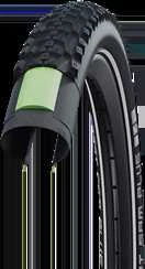 „Schwalbe Smart Sam Plus 42-622 AddixPerformance DoubleDefense GreenGuard“ šviesą atspindinti juostelė