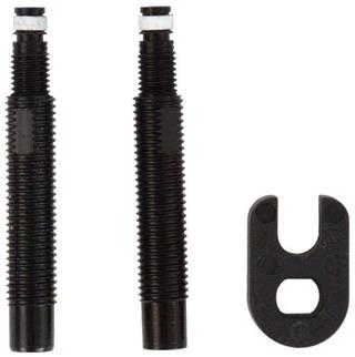 Schwalbe valve extension 65mm tubeless juodas set 2pcs
