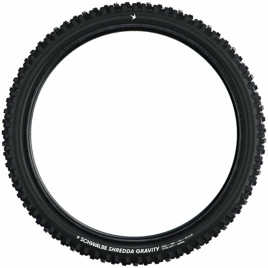 Schwalbe padanga Shredda galinė 27.5x2.50 GRAVITY PRO TLR AddixSoft radialinė sulankstoma