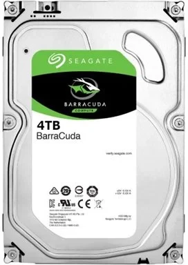 SEAGATE Desktop Barracuda 5400 4TB HDD 5400rpm SATA serial ATA 6Gb/s NCQ 256MB talpykla 8,9cm 3,5col. BLK