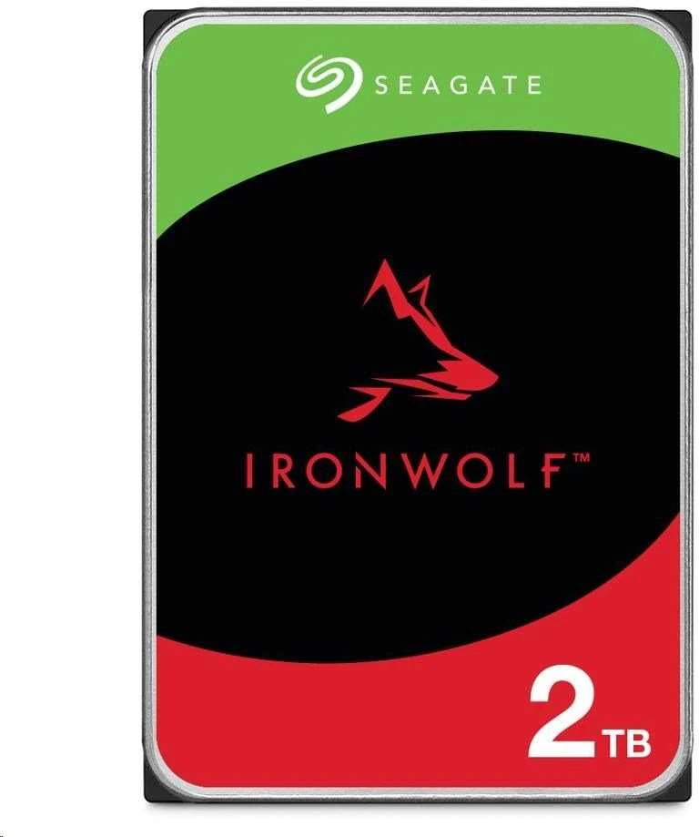 SEAGATE NAS HDD 2TB IronWolf 5400rpm 6Gb/s SATA 256MB talpykla 3,5 colio