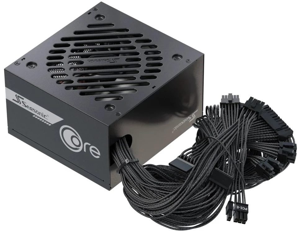 850 W „Seasonic Core GC-850 ATX3.1 80+ Gold“