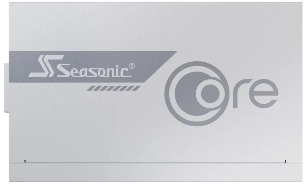 650W „Seasonic Core GX-650-V2-Baltas“ kabelių valdymas