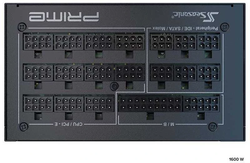 Seasonic Maitinimo blokas PRIME PX-1600 ATX 3.0, 80 PLUS Platinum sertifikatas