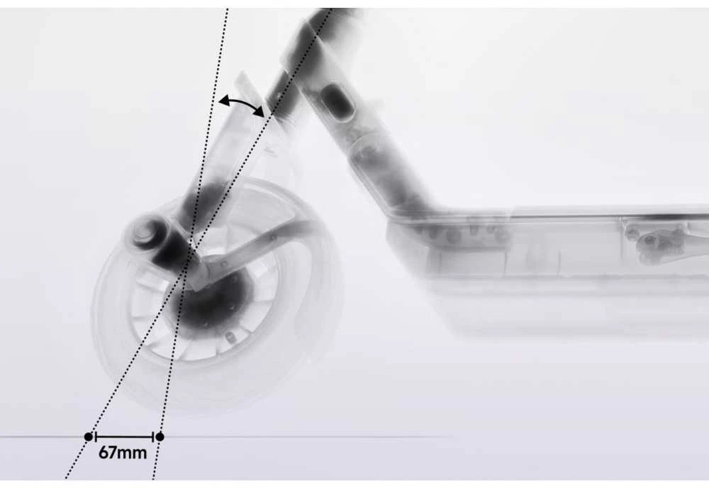 Elektrinis paspirtukas Segway E3 Pro E eKickScooter | 800 W | iki 25 km/h | 10" | Sidabrinis/pilkas