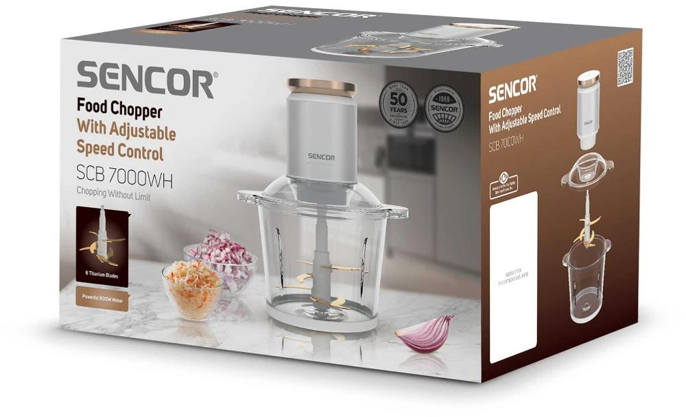 Sencor SCB 7000WH Maisto smulkintuvas 3L 800W