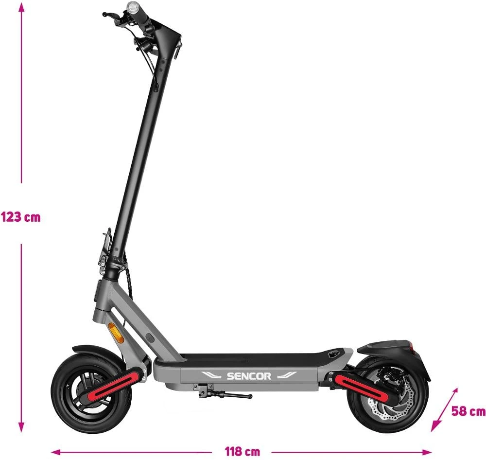 Sencor Scooter S71 500W dark (68000204)