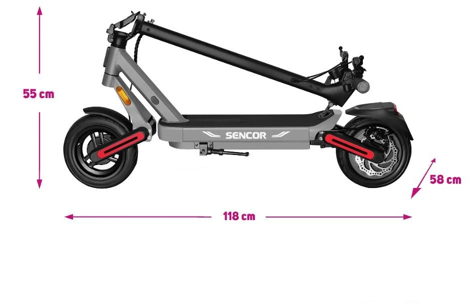 Sencor Scooter S71 500W dark (68000204)