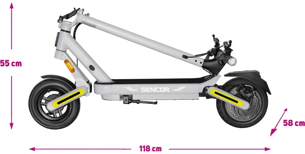 Sencor Scooter S71 500W dark (68000177)