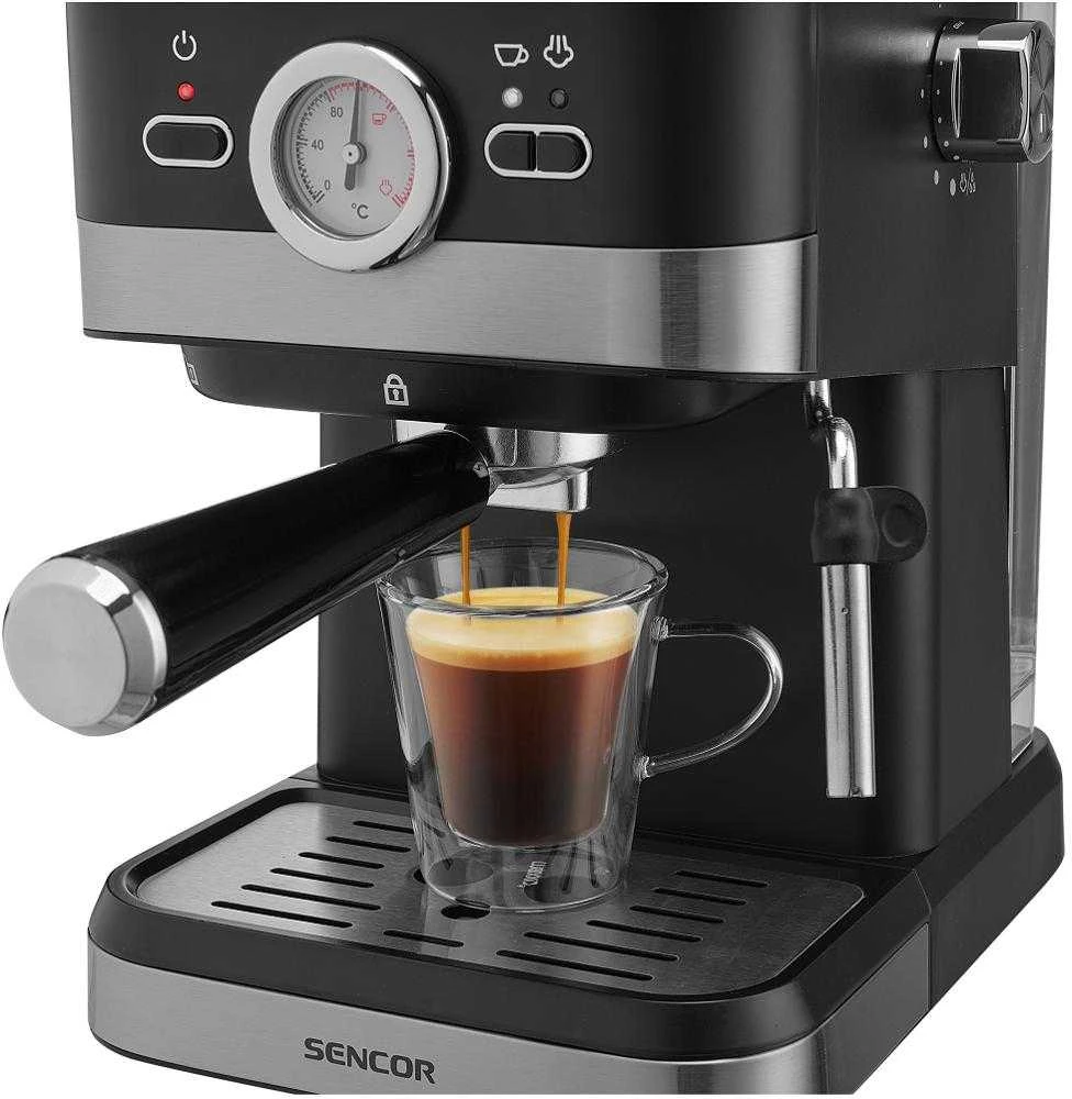 Sencor espresso/kapučino kavos aparatas 1,5l, SES1721BK