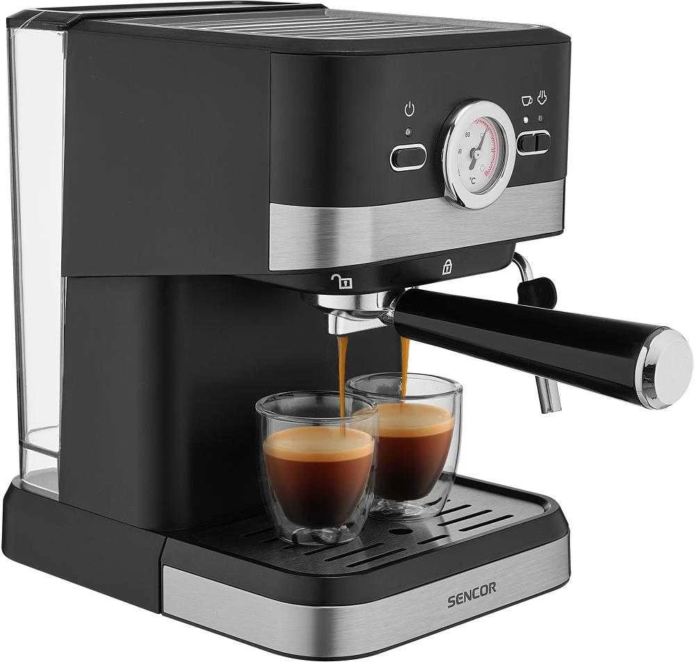 Sencor espresso/kapučino kavos aparatas 1,5l, SES1721BK