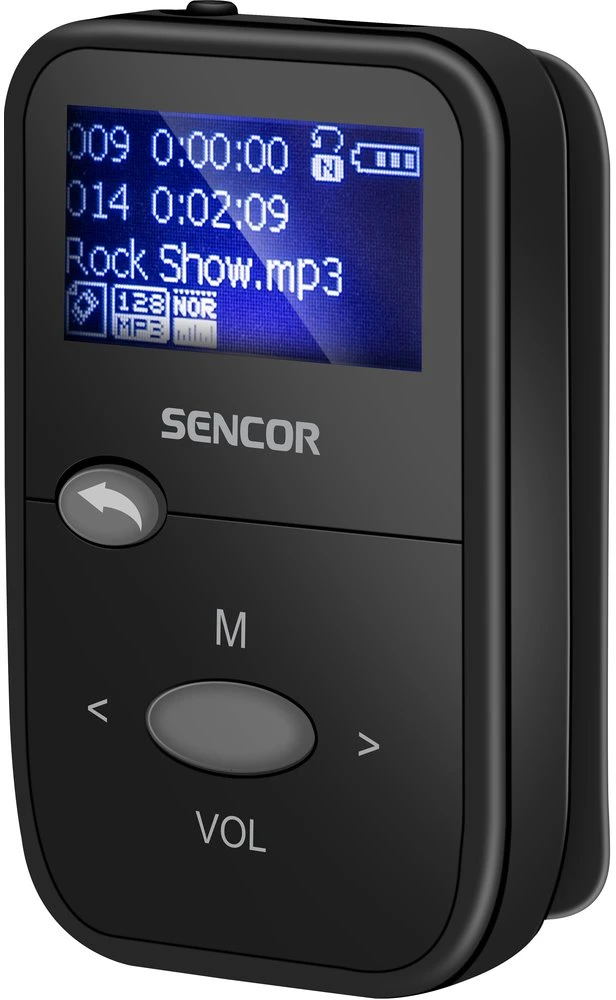 MP3 grotuvas Sensor SFP 4408 BK, juodas
