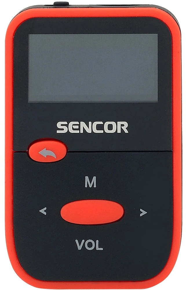 MP3 grotuvas Sensor SFP 4408 RD, raudonas