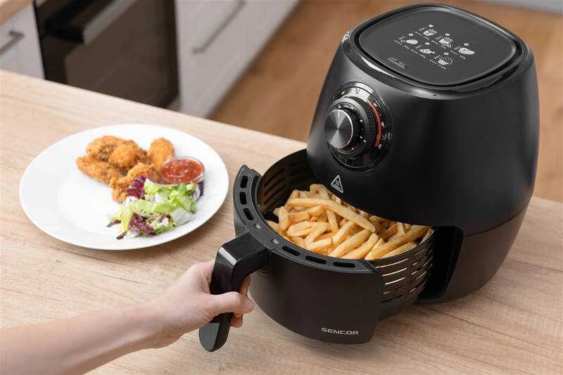 Sencor karšto oro gruzdintuvė SFR 3130BK VITA FRYER, 3,5 l, 1300 W