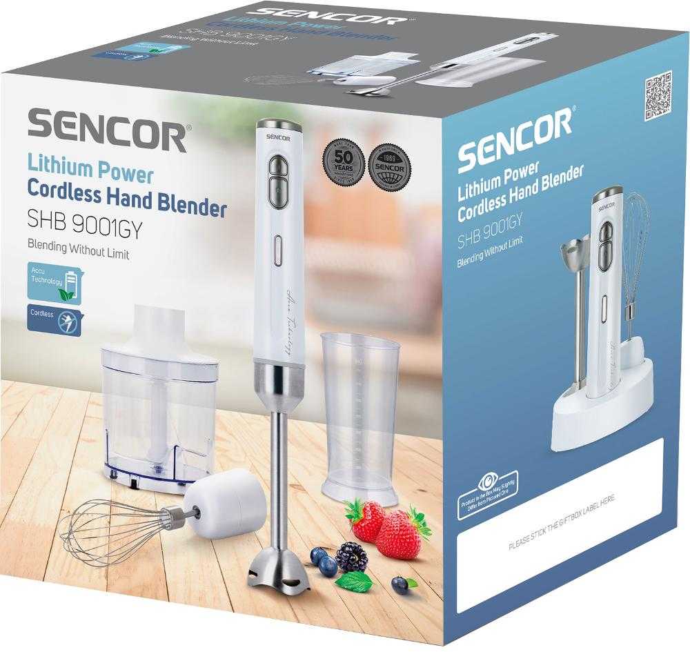 Sencor SHB 9001GY AKU Stick Maišytuvas