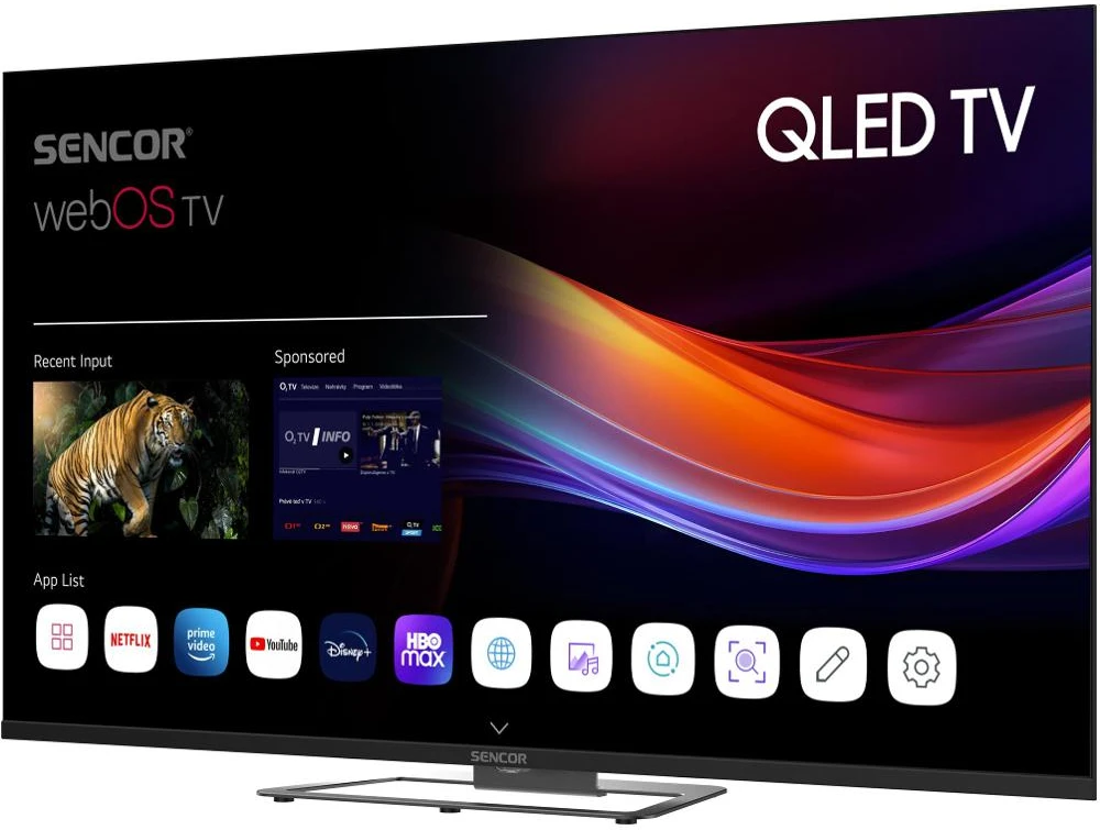 Televizorius SLE 55Q871B Q-SERIES WEBOS TV SENCOR