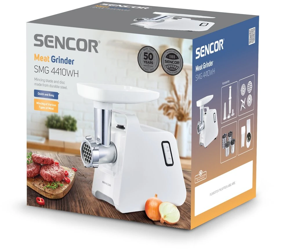 Sencor elektrinė mėsmalė 500W, SMG4410WH