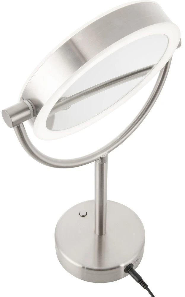 Kosmetinis veidrodis Sencor su led apšvietimu, skersmuo 18cm (SMM 3090SS)