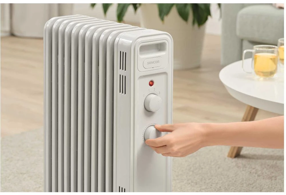 Tepalinis šildytuvas Sencor SOH 3411WH, 2300 W