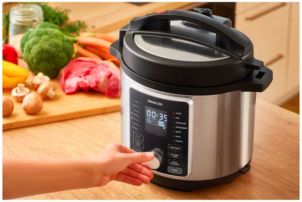 Sencor SPR 6600SS-CZE2, stainless steel/juodas
