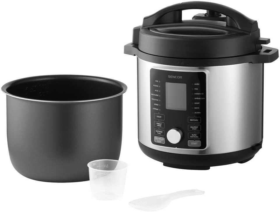 Sencor SPR 6600SS-CZE2, stainless steel/juodas