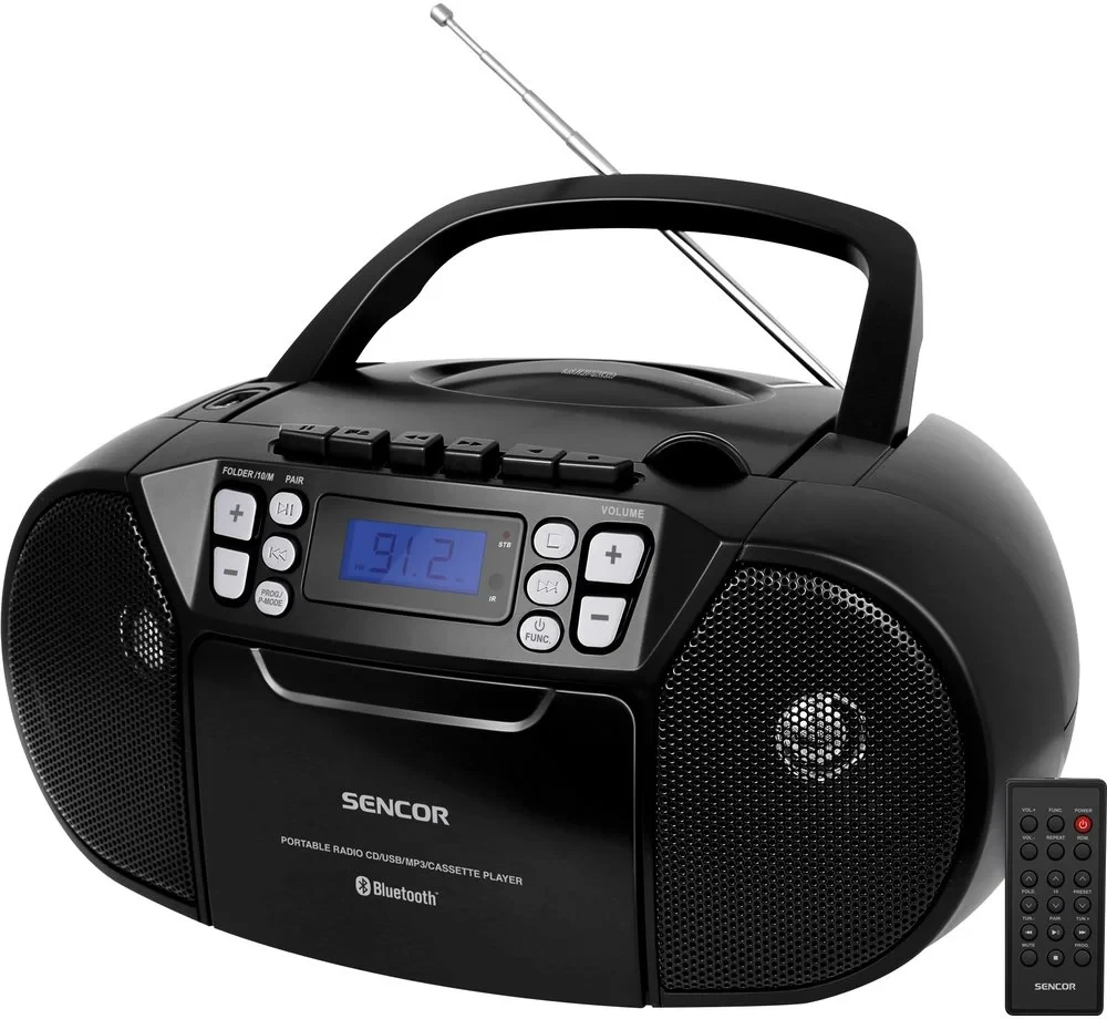 Boombox CD/MP3/USB SENCOR SPT 3907 B
