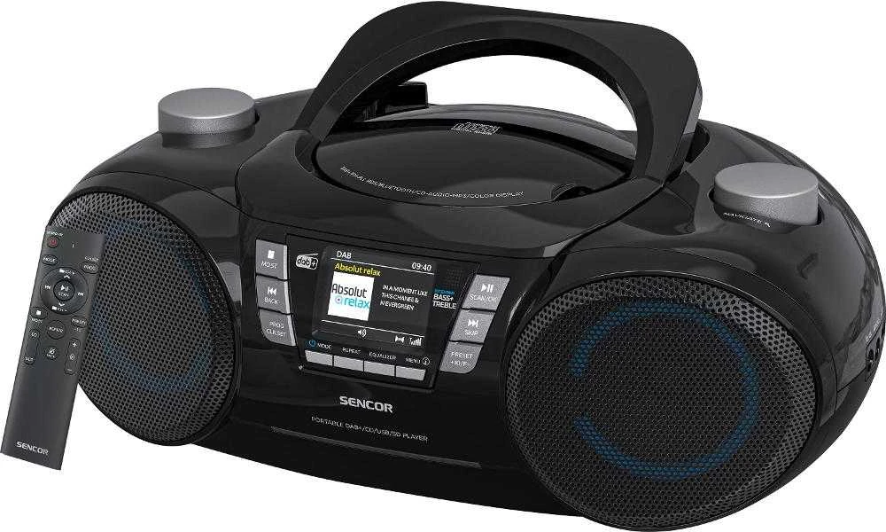 Sencor „Boombox“ su „Dab+ SPT 6510“ CD/MP3/USB/SD grotuvu ir „Bluetooth“ ryšiu