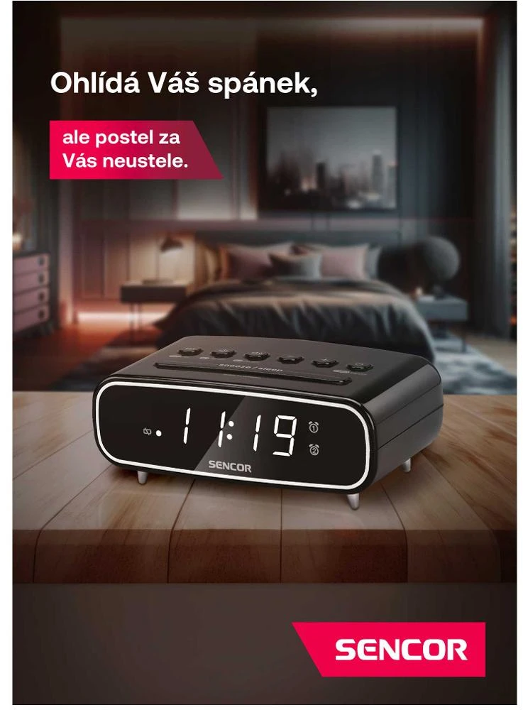 Sencor Radijo žadintuvas