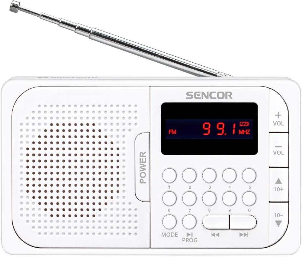 SRD 216 WH FM/BT/USB/SD SENCOR