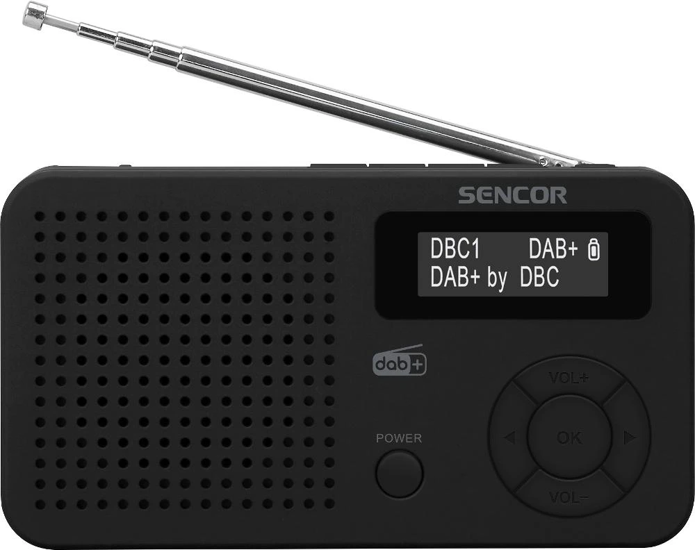SRD 7210B DAB+/FM/BT/USB SENCOR