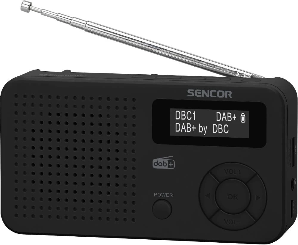 SRD 7210B DAB+/FM/BT/USB SENCOR