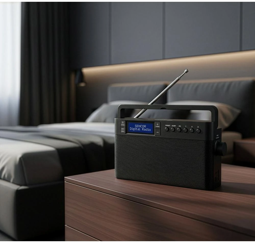 SRD 7810 FM/BT+DAB Radijas SENCOR