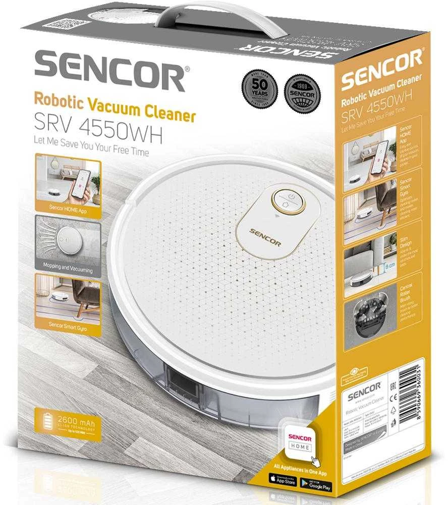 Dulkių siurblys - robotas Sencor SRV 4550WH