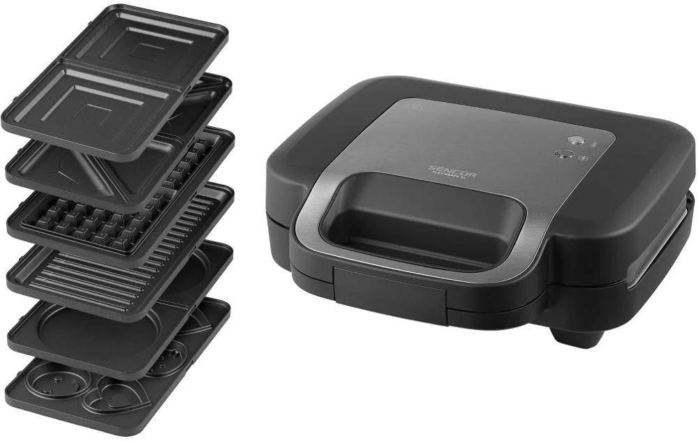 Sumuštinių keptuvas Sencor SSM 9860BK skrudintuvas