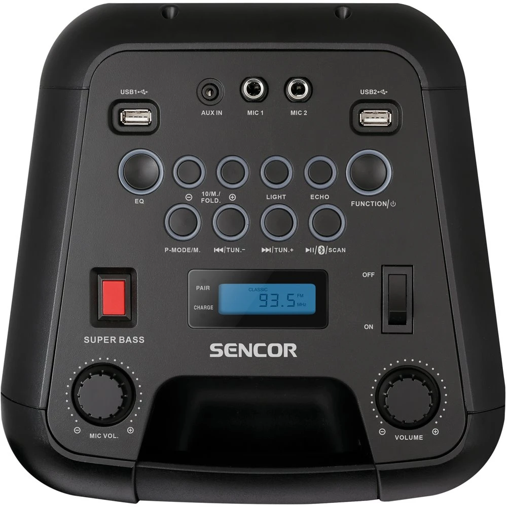 Garsiakalbis Sencor SSS3800 juoda (35050048)
