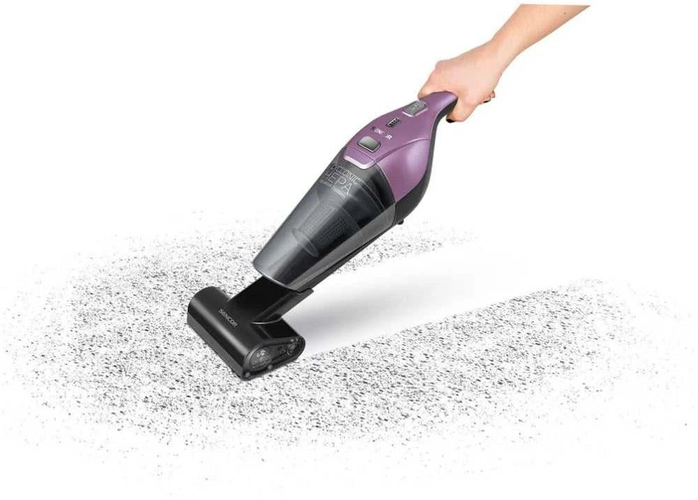 Dulkių siurblys Sencor SVC 0603VT violetinė / odkurzacz vertikalus 3 w 1 / 2000 mAh / 0,5 l / be maišelio