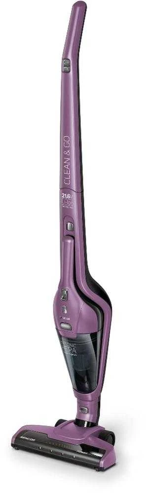 Dulkių siurblys Sencor SVC 0603VT violetinė / odkurzacz vertikalus 3 w 1 / 2000 mAh / 0,5 l / be maišelio