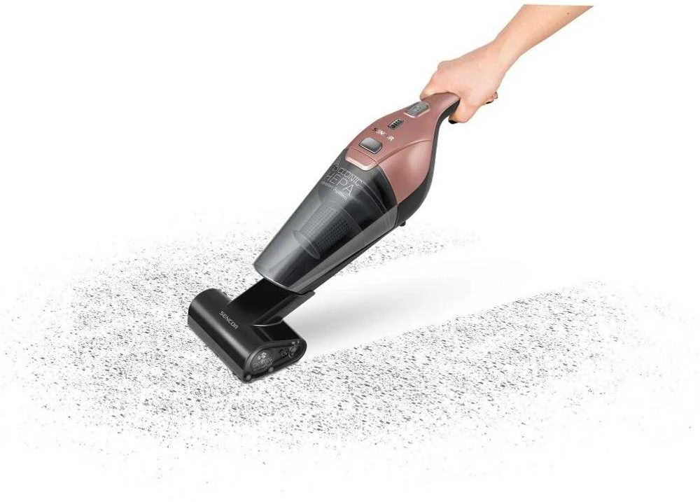 Dulkių siurblys Sencor SVC 0605RS rožinė / odkurzacz vertikalus 3 w 1 / 2000 mAh / 0,5 l / be maišelio