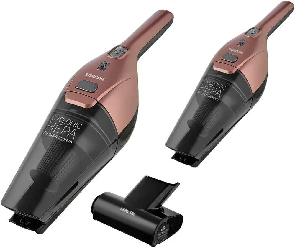 Dulkių siurblys Sencor SVC 0605RS rožinė / odkurzacz vertikalus 3 w 1 / 2000 mAh / 0,5 l / be maišelio