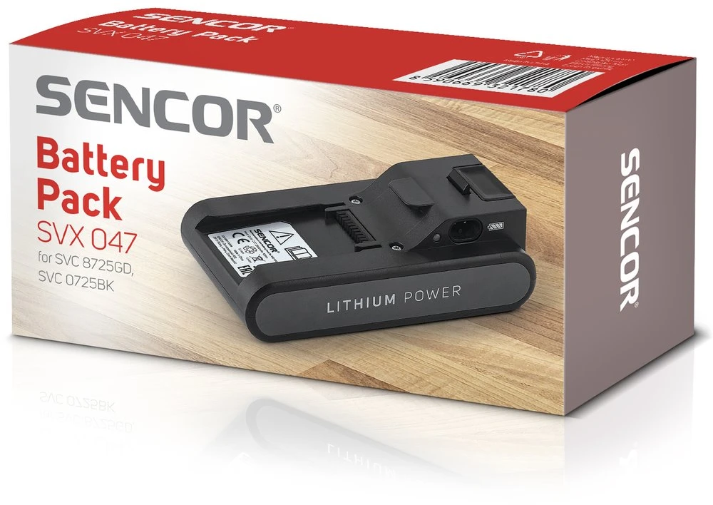 SVX 047 Spare Batt. SVC 0725/87xx SENCOR