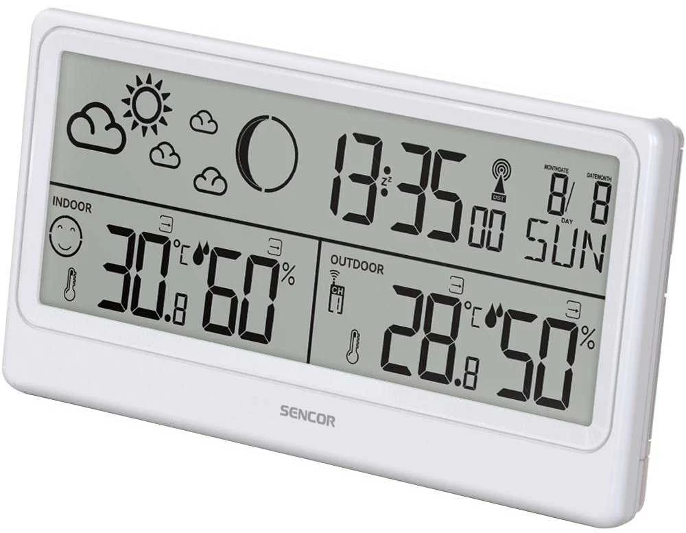 Meteorologinė stotis su išoriniu jutikliu Sencor SWS 3600