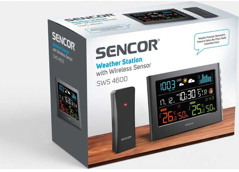 Sencor Stacja meteo SWS 4600 (52001550)