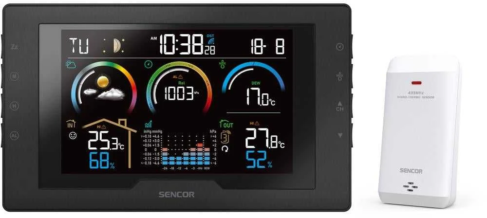 SWS 8000 SENCOR meteorologinė stotelė