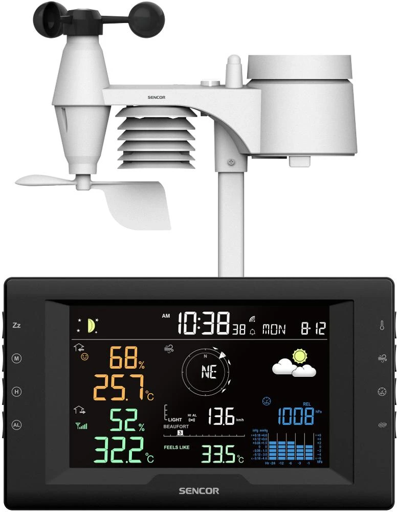 SWS 9400 SENCOR meteorologinės stotys