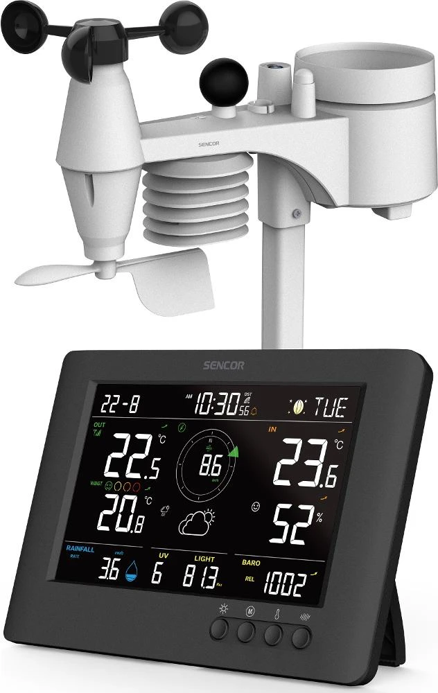 SWS 9500 SENCOR meteorologinės stotys